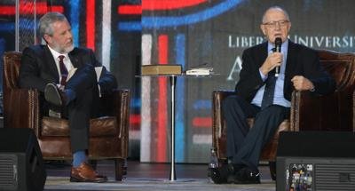 Liberty University hosts Alan Dershowitz; talks Israel, religion, freedom of speech on college campuses