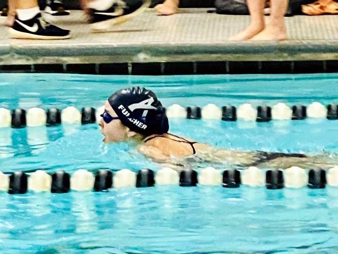 ACHS boys medley relay swim team sets school record