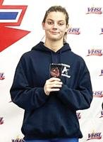 Swim team sets records at state championships