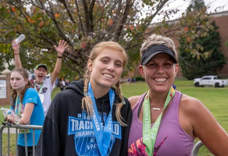 Madison Martin wins age group in Virginia 4+ Miler