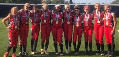 Appomattox Fastpitch 12U team earned gold in State Games