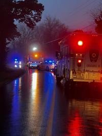 Driver injured in first wreck of year