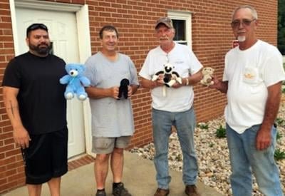 Monroe Lodge of Appomattox stuffed animals comfort children in distress