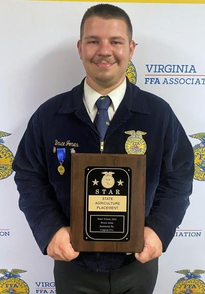 Bruce Jones crowned as Virginia’s FFA State Star