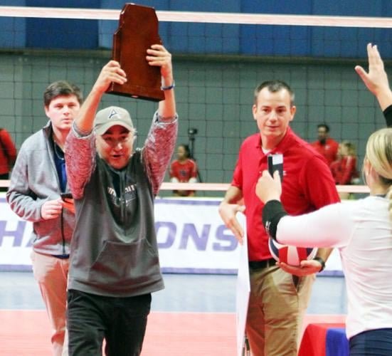 Mark Drinkard named Class 2 Volleyball Coach of the Year; three Raiders earn All-State