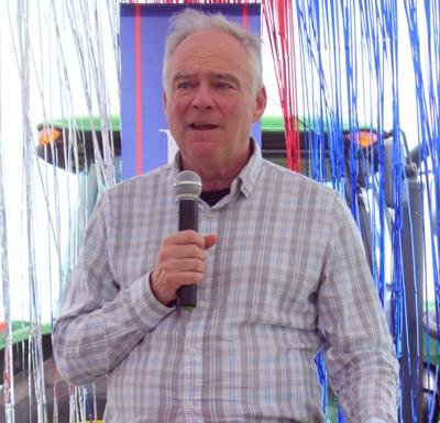 Scruggs Family Farm in Appomattox County hosts U.S. Sen. Tim Kaine for Meet & Greet