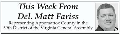 This Week From Del. Matt Fariss