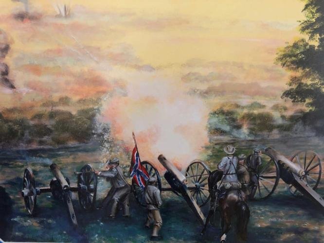 Painting by Gloria Richardson