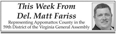 This Week From Del. Matt Fariss