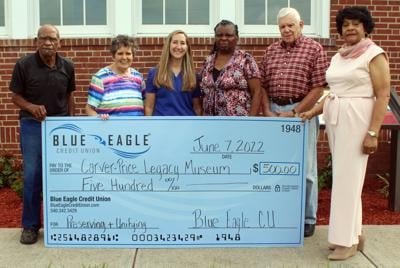 Blue Eagle Credit Union  donates to Carver-Price