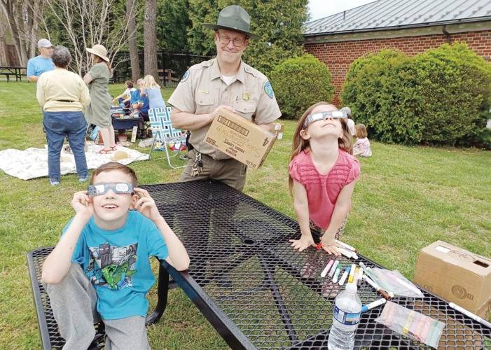 Solar eclipse watch party held at Abbitt Park