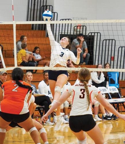 Appomattox beats Altavista in volleyball